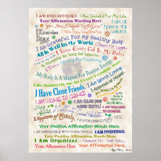 Customize this Whale's Eye Affirmation Poster