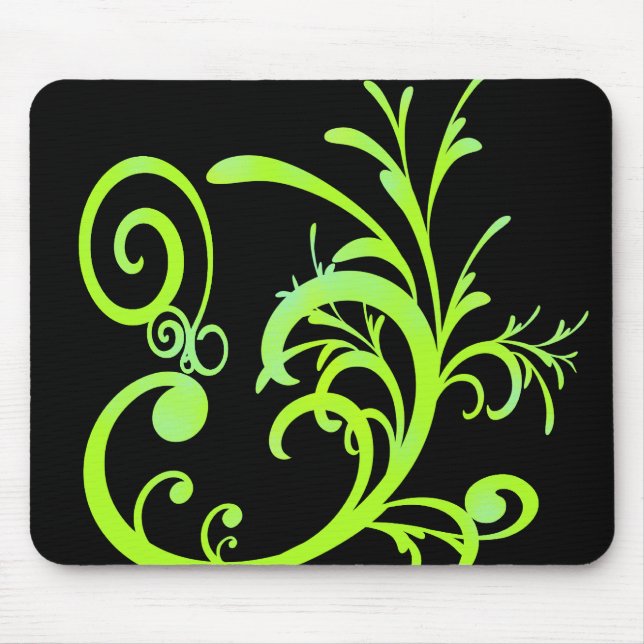 Customize to any color of Background Mouse Pad (Front)