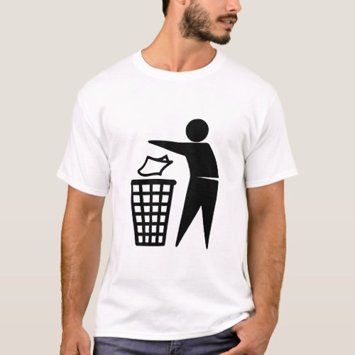 Customize Trashy Can Garbage Pail Take Trash Out T T_Shirt
