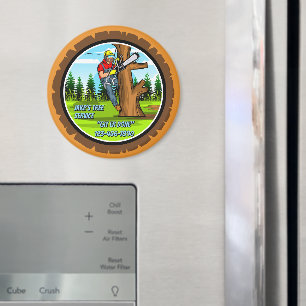 Customize Tree Service Removal Service Business Magnet