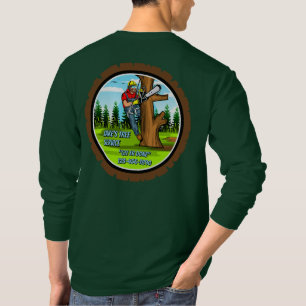 Customize Tree Service Removal Service Business T-Shirt
