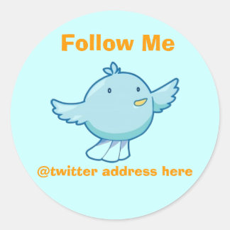 Customize Twitter Sticker