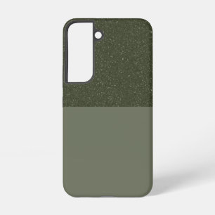 Customize Two-Tone Galaxy S22 Case – Moss Green