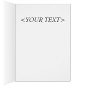 CUSTOMIZE UNCLE SAM WANT YOU, <YOUR TEXT> CARDS (Inside (Right))