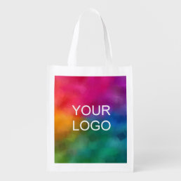 Customize Upload Add Image Logo Photo Template Grocery Bag