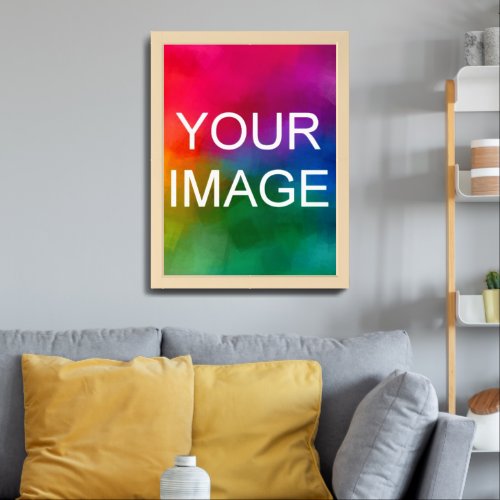 Customize Upload Your Favorite Image Photo Into Framed Art