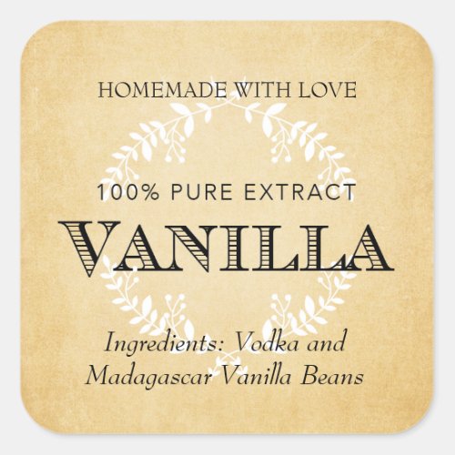 Customize Vanilla Extract label VE005_04sqcu