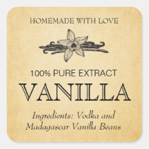 Customize Vanilla Extract label VE005_04sqcu