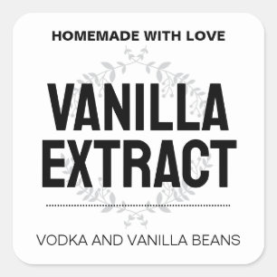 Customize Vanilla Extract label VE011_01sqv1