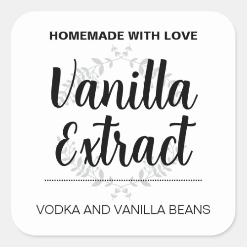 Customize Vanilla Extract label VE022_04sq