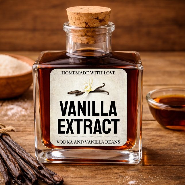 Customize Vanilla Extract label VE103sq (Creator Uploaded)