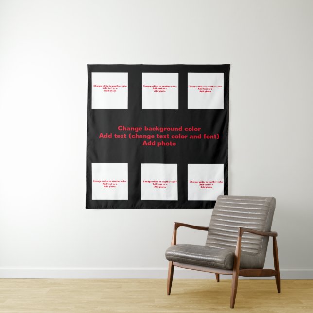 Customize wall hanging template tapestry (In Situ)