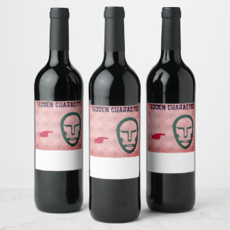 customize wine bottles. label