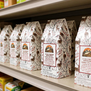 Customize Winter Deer Apples Brand Promo Merch Roasted Coffee