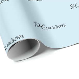 Customize with Name, Text, Birthday Gift Wrapping Paper