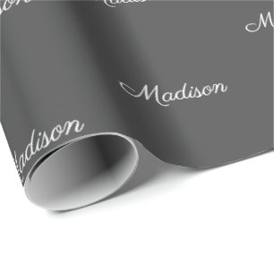 Customize with Name, Text, Birthday Gift Wrapping Paper