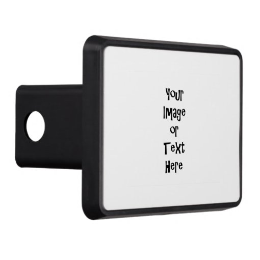 Customize with personalized pictures and text hitch cover Zazzle