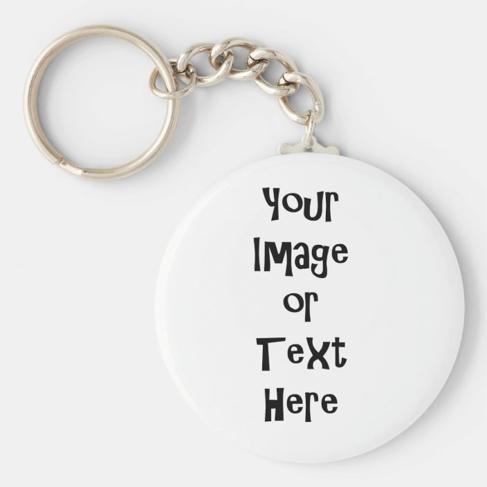 Customize with personalized pictures and text keychain | Zazzle.com