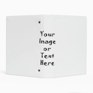 Customize with personalized pictures and text mini binder