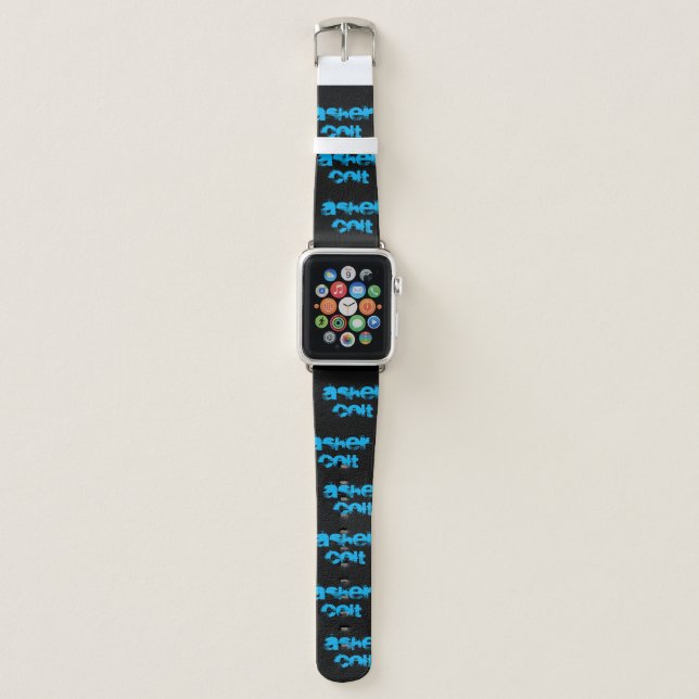 customize with your CHILDS NAME | Apple Watch Band (Front)