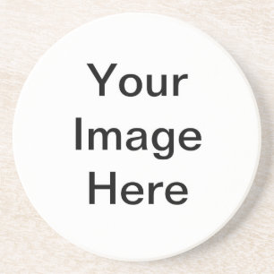 Customize with your companies logo or name drink coaster