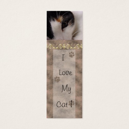 Customize with your Dog or Cat Picture Bookmark Business Card Templates