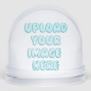 Customize with Your Full Size Photo Snow Globe