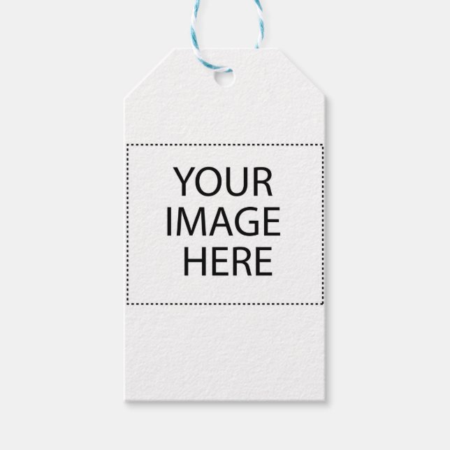 Customize with Your Image Gift Tags (Front)