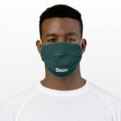 Customize with your name cloth face mask (Worn)