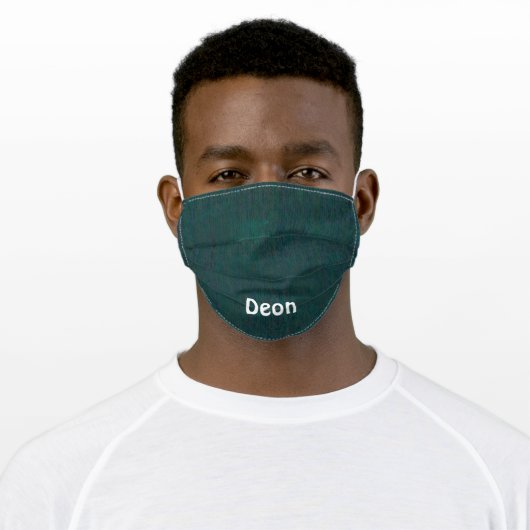 Customize with your name cloth face mask (Worn)