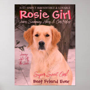 Customize With Your Pet Photo Poster