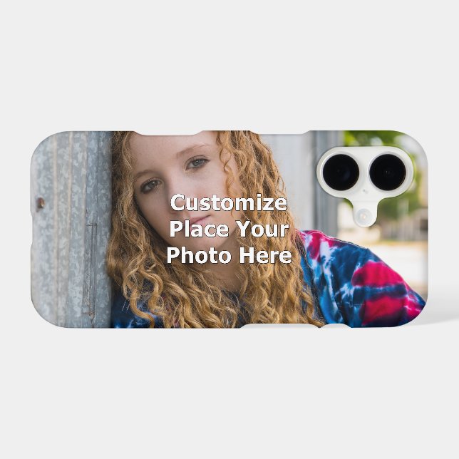 Customize With Your Photo Case-Mate iPhone Case (Back (Horizontal))