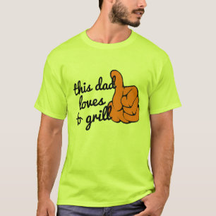 Customize with Your Text Funny BBQ Cookout Dad T-Shirt