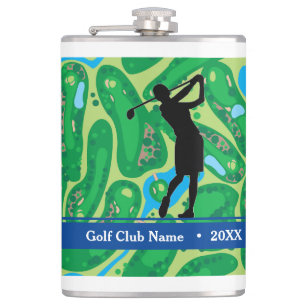 Customize Women's "Birdie Juice" Bottle Flask