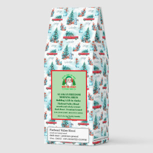 Customize Xmas Season Brand Promo Merch Roasted Coffee