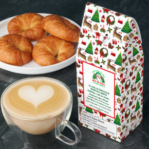 Customize Xmas Season Brand Promo Merch Roasted Coffee