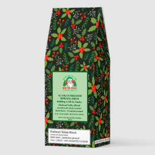Customize Xmas Season Brand Promo Merch Roasted Coffee