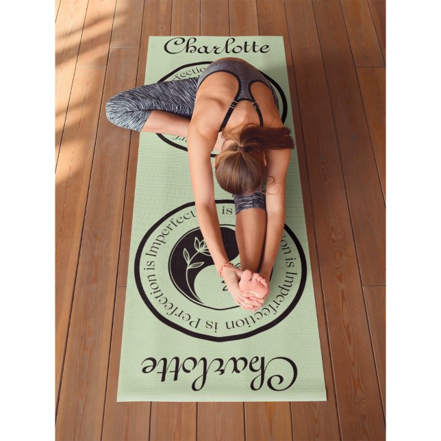 (Customize)Yin Yang Tea Green Workout, Pilates and Yoga Mat ((Customize)Yin Yang Tea Green Workout, Pilates and Yoga Mat)
