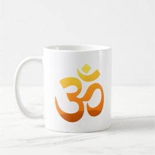 Customize Yoga Om Mantra Symbol Meditation Fitness Coffee Mug