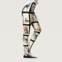 Customize Your 10 Photo Template Pets Dog Leggings Customize Your 10 Photo Template Pets Dog Leggings