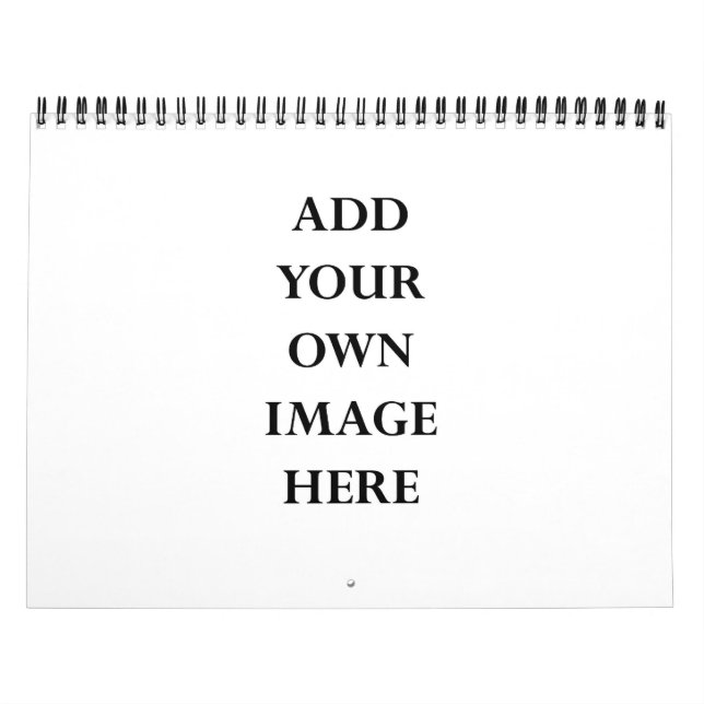 customize your 2026 large numbers calendar (Cover)
