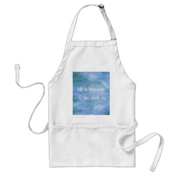 Customize Your Adult Apron by Youbeaut at Zazzle