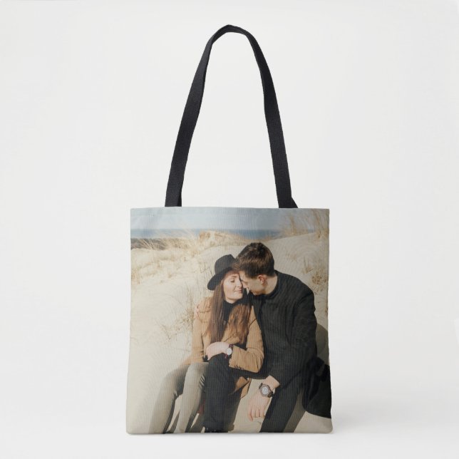 Customize Your Awesome Photo Tote Bag (Front)