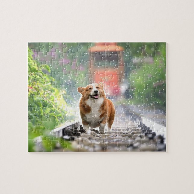 Customize Your Best Friend Dog Jigsaw Puzzle (Horizontal)