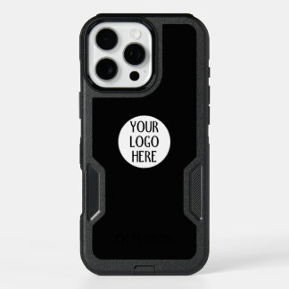 Customize Your Black White company logo iPhone 16 Pro Max Case