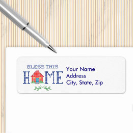 Customize Your Bless This Home Label