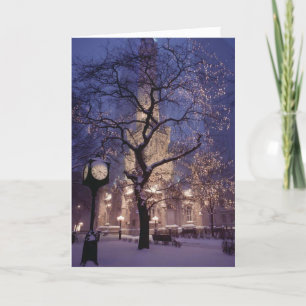 Customize your Christmas in Central Park Holiday Card