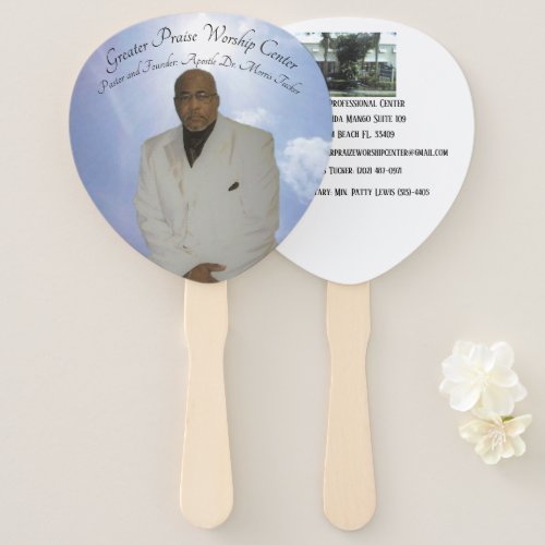 Customize your church fan