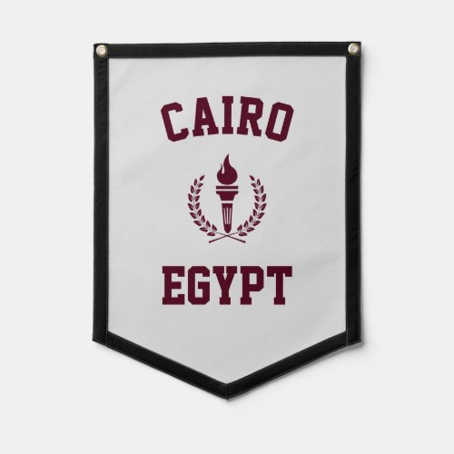 Customize Your City Egypt Wall Art Pennant