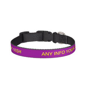 CUSTOMIZE YOUR COLLAR (SMALL)